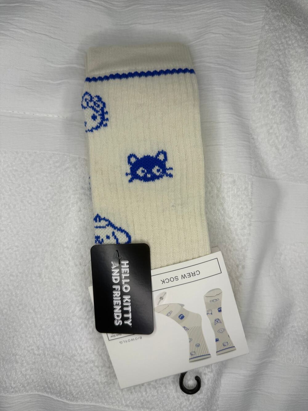 Bioworld Hello Kitty and Friends Crew Socks NWT